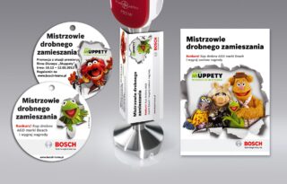 Bosch - Mupetty - projekty materiałów POS