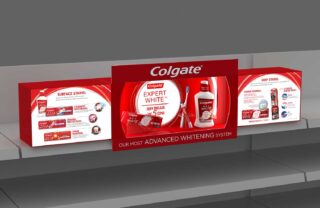 Colgate - projekt ekspozycji premium w sieci Carrefur