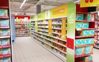 Nutricia - Zabudowa kategorii baby w sieci Carrefour - produkcja i implementacja
