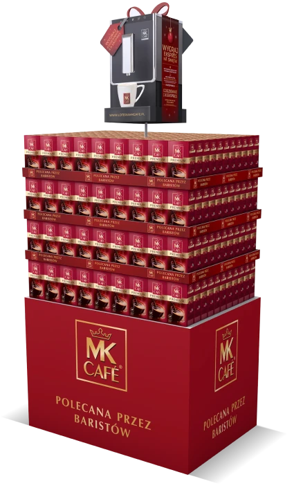 MK Cafe - owijka paletowa i topper